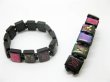 (image for) 4x12Pcs Wooden Beaded Bracelets with Justin Bieber Sticker on