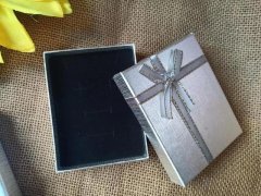 (image for) 12 Silver Color Jewellery Gift Box for Necklaces & Rings 7x9cm