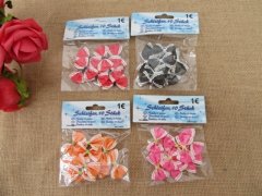20Packets X 10Pcs Bowknot Bow Tie Craft Decorative Embellishment