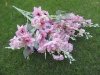 6Pcs Dahlia Artificial Flower Home Wedding Decoration - Pink