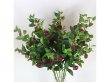 6Pcs Camellia Artificial Flower Home Decoration - Dark Red