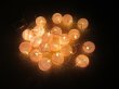 (image for) 1Set Pink 20 LED String Fairy Lights Lanterns Outdoor Party Wedd