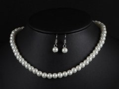 (image for) 12Sets Pearl Necklaces & Earing Set Fashion Jewellery Earring