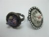 24X Shabby Style Rings Mixed Colour ri-m-ch37 24X Shabby Style Rings Mixed Colour ri-m-ch37