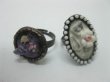 (image for) 24X Shabby Style Rings Mixed Colour ri-m-ch37