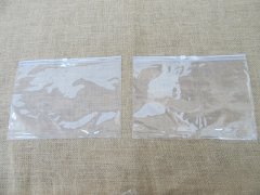 (image for) 45Pcs Reuse Clear Zip Lock Plastic Bags 23x17cm