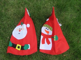 36Pcs Christmas Tree Skirt Snowman Design Xmas Decoration