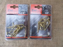 (image for) 6Sheets x 12Pcs L-Shaped Hook Bolts Screw Hook Hanger