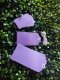 6Packets x 15Pcs Purple Paper Tag Card Label Price Tag 3 Sizes