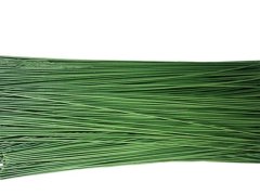 (image for) 150Pcs Green Covered Florist Wire for Floristry/Crafts 20#