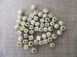 100Pcs Mixed Wooden Plain Round and Cube Alphabet Square Beads (image for) 100Pcs Mixed Wooden Plain Round and Cube Alphabet Square Beads