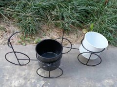 (image for) 1Set Bicycle Single Flower Plant Display Stand Holder Home Decor