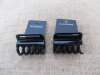 10X Lady's Black Plastic Hairclip Hair Clamp Claw Clip 10X Lady's Black Plastic Hairclip Hair Clamp Claw Clip