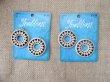 15Sheets X 2Pcs Traditions DIY Craft Wooden Circle Beads Pendant (image for) 15Sheets X 2Pcs Traditions DIY Craft Wooden Circle Beads Pendant