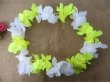 (image for) 4 x 12 Pieces Yellow & White Hawaiian Dress Party Flower Leis/Lei Petal