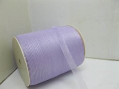 (image for) 1Roll X 500Yards Purple Organza Ribbon 9mm