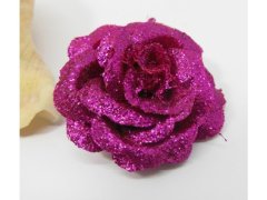(image for) 300 Fuschia Artificial Rose Flower Head Buds 35x18mm