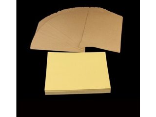 40Sheets Blank Kraft A4 Size Paper Label Sticker Self Adhesive