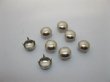 (image for) 4x500Pcs Silver Plated Dome Studs 8x8mm Leather Craft