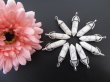 (image for) 10X White Turquoise Pendant Hexagon Prism Beads Charms