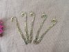 10Pcs New Golden Color Flying Bird Hook Metal Bookmarks