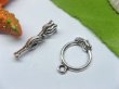 (image for) 50sets Metal Rose Toggle Clasp yw-ac-tc12