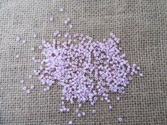 (image for) 490Grams Pink Round Glass Seed Beads 1-3mm