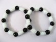 50 Fashion Black Bamboo Knot Glass beads Bracelets (image for) 50 Fashion Black Bamboo Knot Glass beads Bracelets