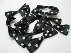 (image for) 500X Black Bowknot Bow Tie Decorative Embellishments