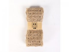 4Rolls X 2Meters Burlap Rope Ribbon Hemp Cord Gift Wrapping 4.5c 4Rolls X 2Meters Burlap Rope Ribbon Hemp Cord Gift Wrapping 4.5c