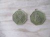 100 Chinese Fengshui Bronze Kwan-Yin Pendants