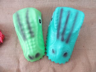(image for) 12Pcs Dinosaur Hat Costume Pretend Play Holiday Costumes Party