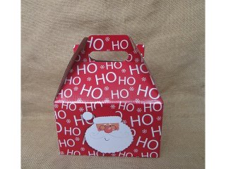 (image for) 4Pcs Kraft Gable Gift Boxes Christmas Gift Packing Boxes 20x12.5