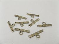 1000 Bronze 4-Strand Connector End Bars Finding