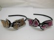 1x10Pcs Rhinestone Beaded Bowknot Hairband Mixed (image for) 1x10Pcs Rhinestone Beaded Bowknot Hairband Mixed