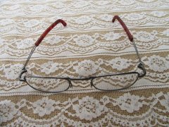 (image for) 1Pc Clear Folding Foldable Reading Glasses 100+ with Case
