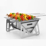 1Set Portable MINI BBQ Folding Barbecue Grill Outdoor Camping