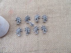 (image for) 100Pcs New Coconut Tree Beads Charms Pendants Jewellery Findings