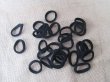 1Pc Black Elastic Slim Hair Band Ponytail Holders Hair Tie (image for) 1Pc Black Elastic Slim Hair Band Ponytail Holders Hair Tie