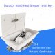 1X Caravan RV's Motor House White External Mixer Shower w/Key