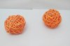 20X Orange Rattan Balls Florist Wedding Decoration 5cm 20X Orange Rattan Balls Florist Wedding Decoration 5cm