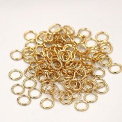 500g (820pcs) Golden Open End Jump Ring Jewelry Making Connector Rings 15x1.5mm (image for) 500g (820pcs) Golden Open End Jump Ring Jewelry Making Connector Rings 15x1.5mm