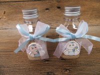 12Pcs Plastic Candy Jar Baby Shower Birthday Gift Box for Boy
