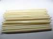 (image for) 20 White Plastic Crochet Hook Needle for Crafts 5mm