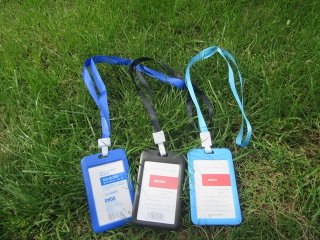 4Pktx3Pcs Plain Certificate Identity Card Holder Employee ID