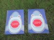 (image for) 2Pcs Blue Shark Notebooks Message Note Memo Pad Hoop Notebook