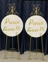 1Pc 155cm Wedding Easel Stand Welcome Sign Name Seating Chart