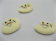 (image for) 100pcsYellow Padded Appliques Craft Cats Embellishments