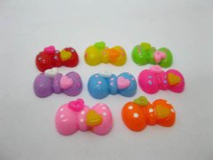(image for) 250Pcs Flatback Embellishment Jewelry Finding - Bowknot