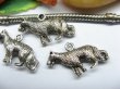 (image for) 20pcs Wolf Metal Charms yw-ac-mc97